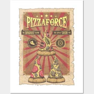 Pizzaforce Posters and Art